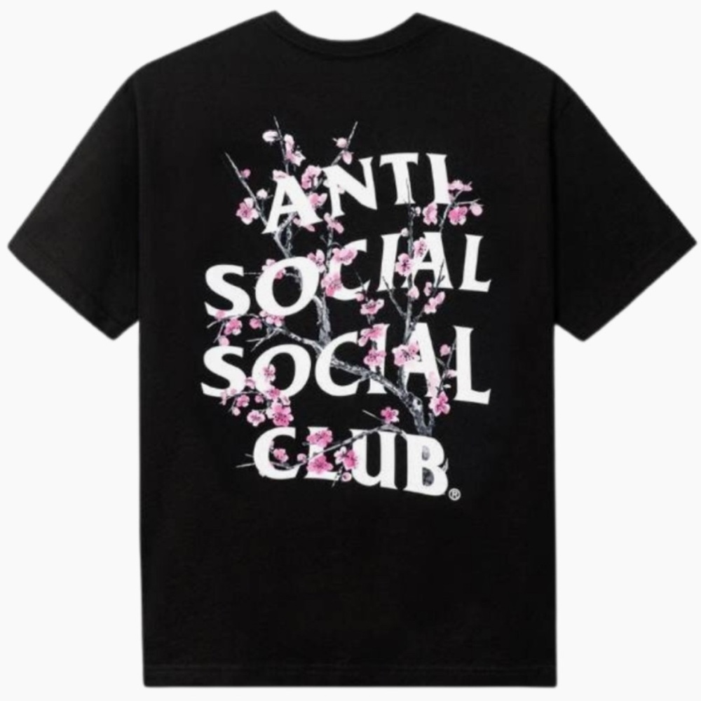 Anti Social Social Club x Arizona Tee Shirt, black, short sleeve, MEDIUM
